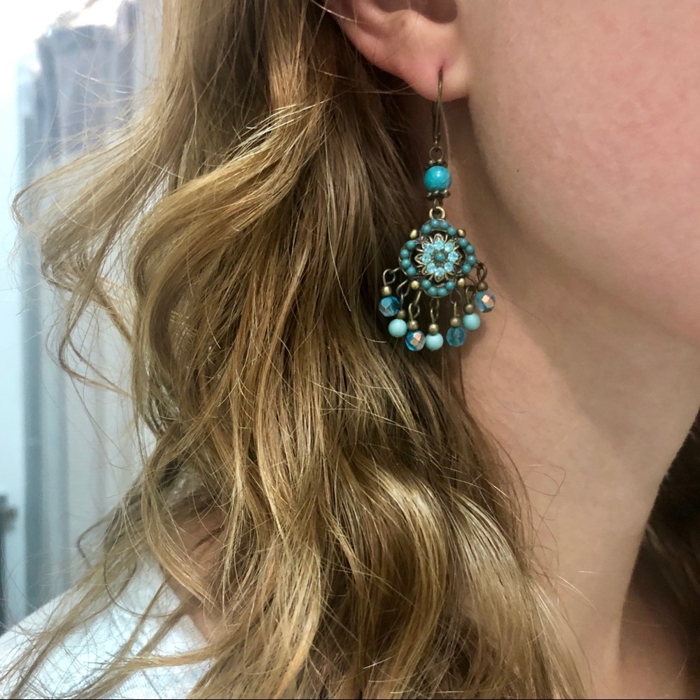 Turquoise Dangle Earrings